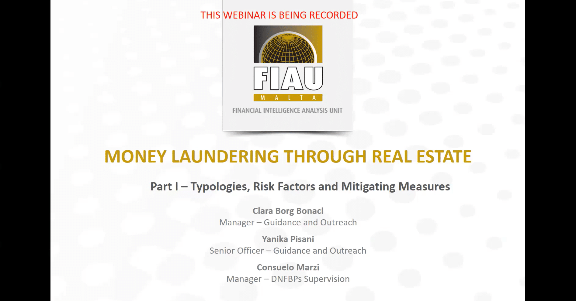 Title - Money Laundering through Real Estate